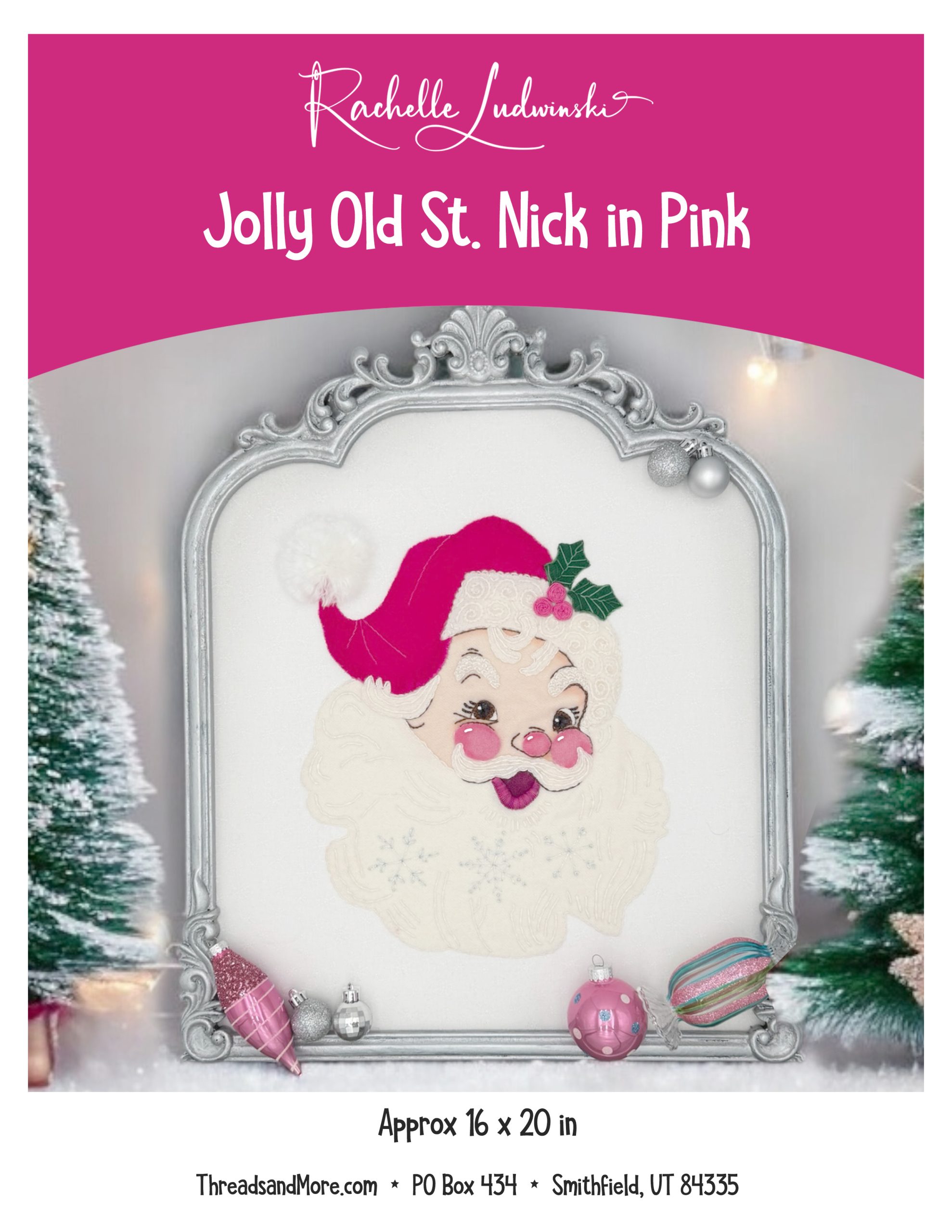 Jolly Old St. Nick in Pink