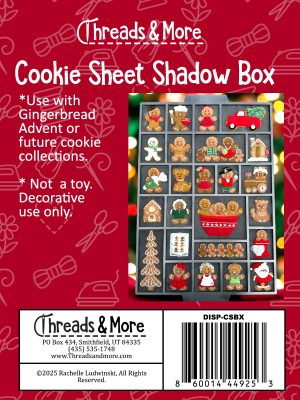 Gingerbread Jingles Cookie Sheet Shadow Box
